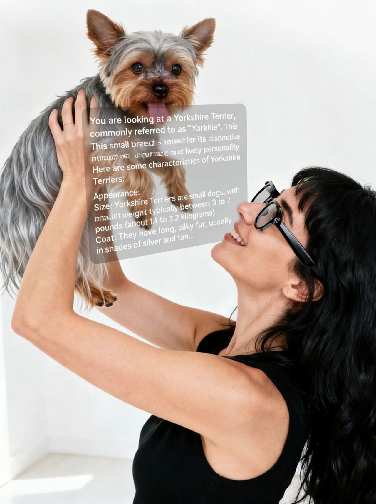 AIスマートグラス 8MP 多機能HD写真撮影、ビデオ録画、物体認識、通話機能、データ送信機能付き、モデルM89。