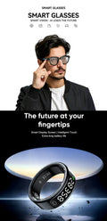 AI Smart Glasses 8MP&R11C Smart Ring